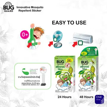 Happy Noz-BUG GUARD MOSQUITO REPELLENT STICKER