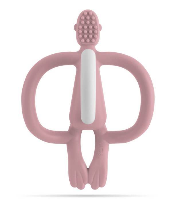 Matchstick Monkey - Original Teething Toy - Dusty Pink