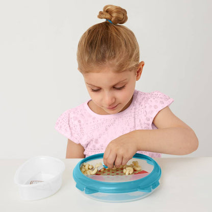 SkipHop-Zoo Smart Serve Plate & Bowl Set-Owl