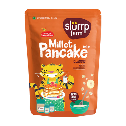 Slurrp Farm-Classic Millet Pancake Mix 150G