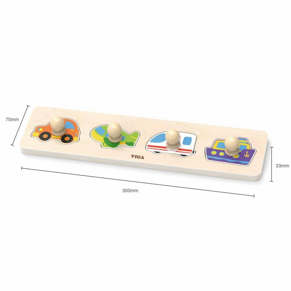 Flat Puzzle - Transportation - Viga