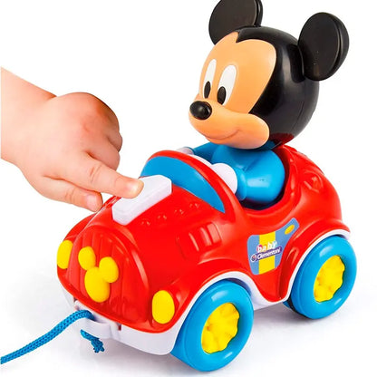 Clementoni-Disney Baby Mickey Pull Along Car