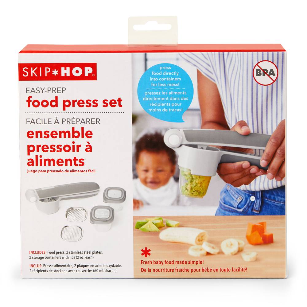 Skiphop - Easy-Prep Food Press Set - Grey