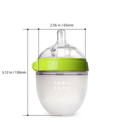 Comotomo - Natural Feel Baby Bottle 150ml - Green