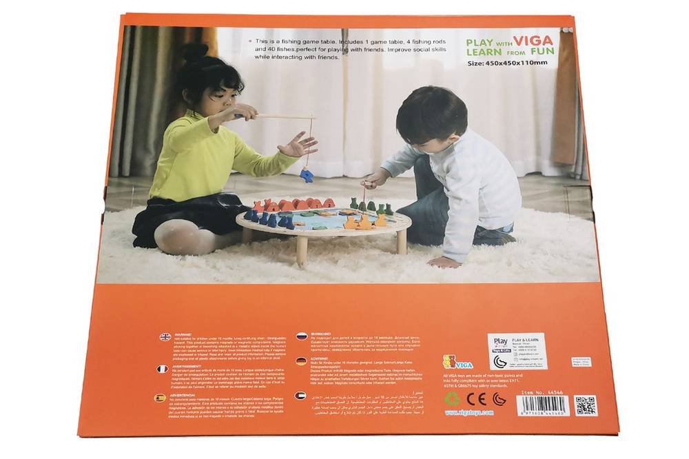 Wooden Fishing Game - Viga