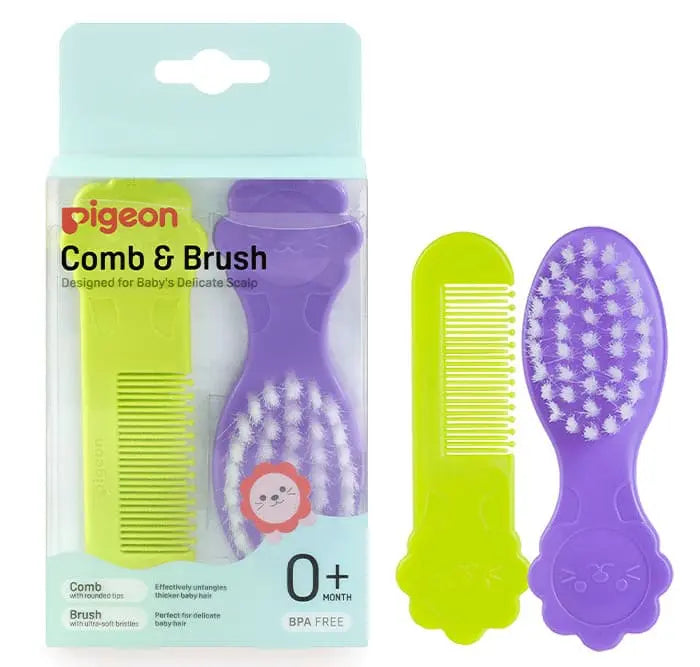 Pigeon Baby Comb & Brush Set