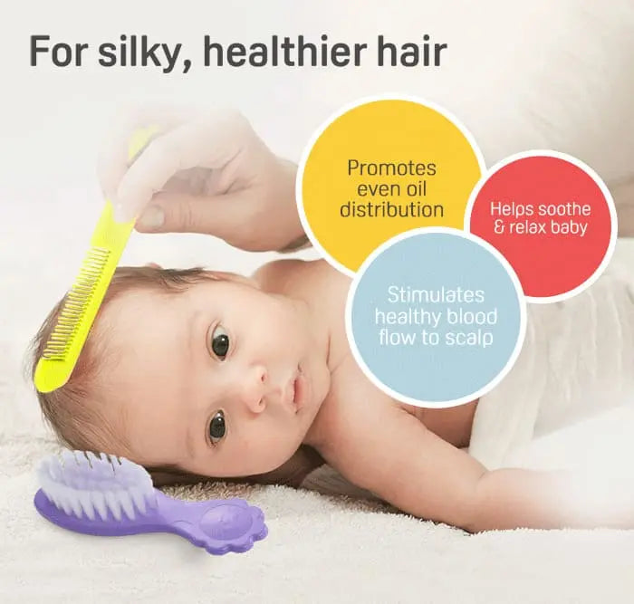 Pigeon Baby Comb & Brush Set