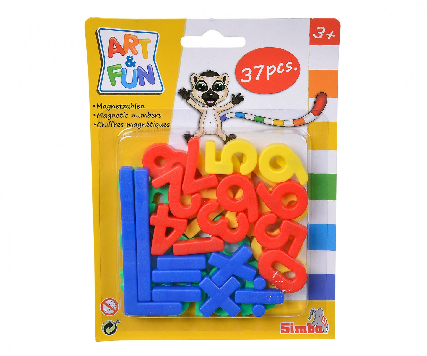 Art&Fun Magnetic Numbers/Signs-Simba