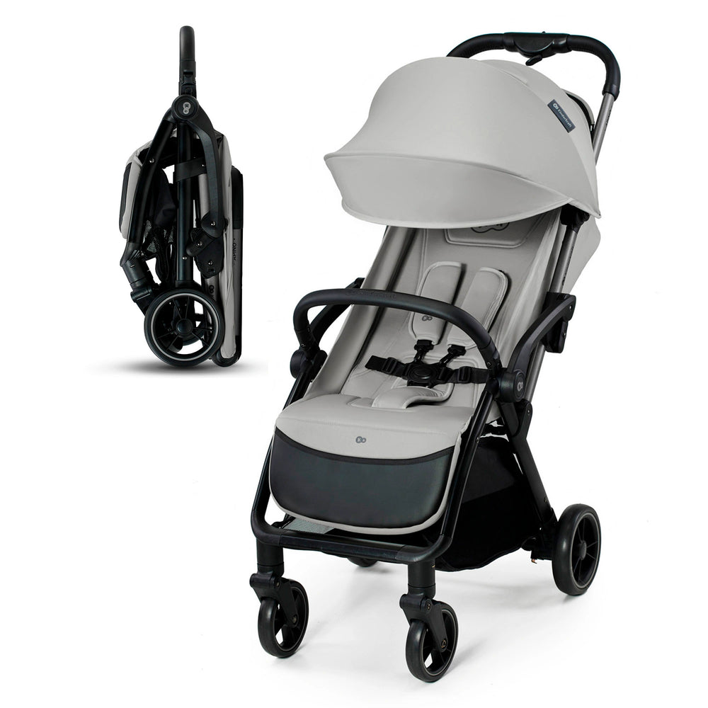 Kinderkraft - Apino Compact Auto-fold Baby Stroller - Dove Grey