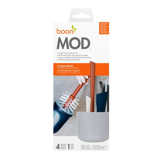 Boon-Mod Bottle Cleaning Brush Set 4 pc