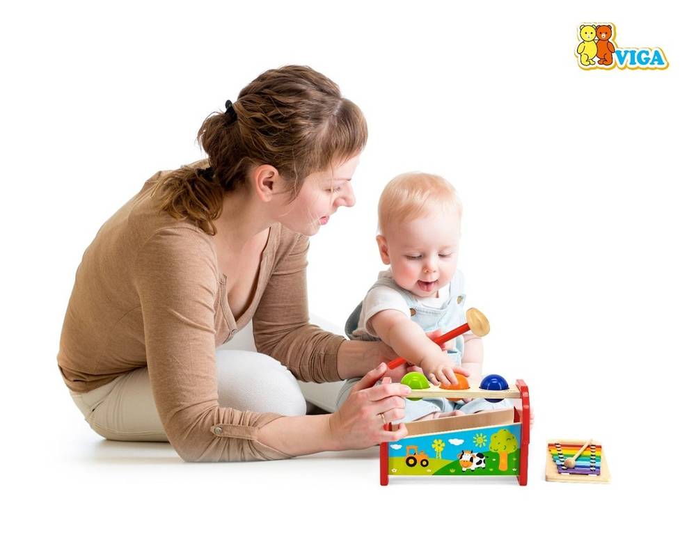 Pounding Bench and Xylophone - Viga