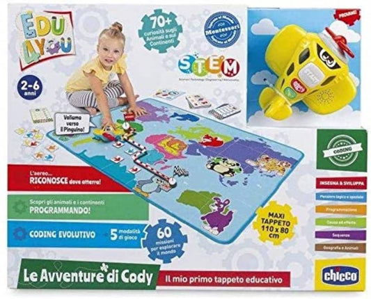 Chicco Airlines The Adventures Of Cody Toy 2Y-6Y