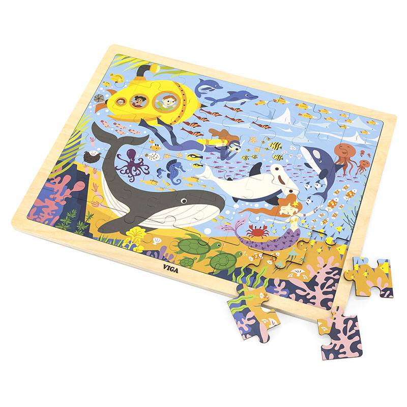 Sea Life Puzzle 48Pcs - Viga