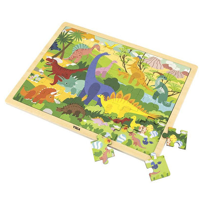 Dinosaur World Puzzle 48Pcs - Viga