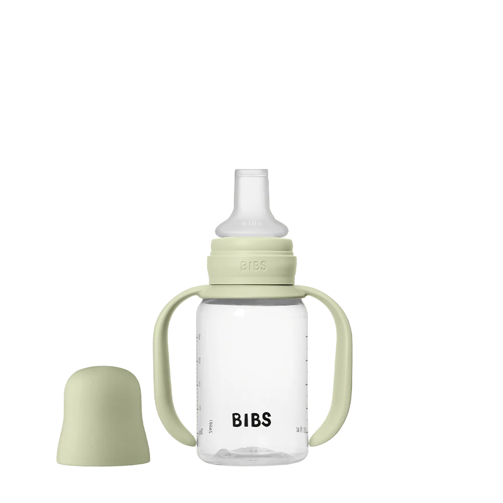BIBS Baby Sippy Bottle - Sage (150ml)
