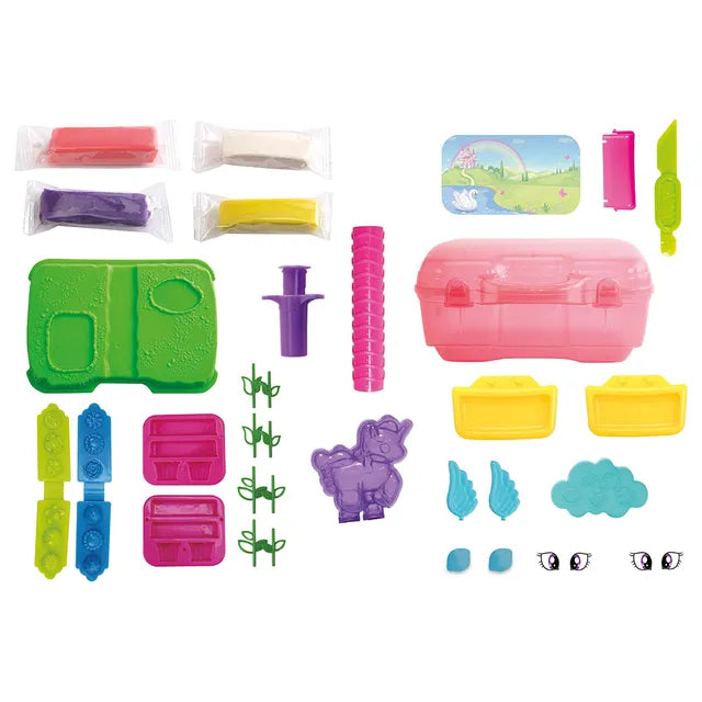 Simba - Art & Fun Dough Set - Unicorn In Case