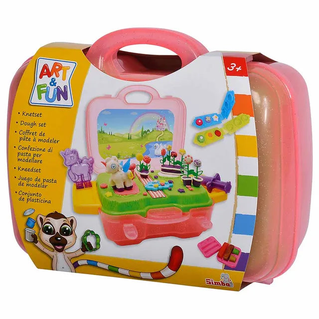 Simba - Art & Fun Dough Set - Unicorn In Case