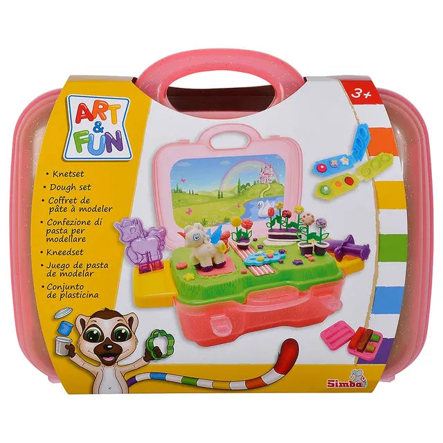 Simba - Art & Fun Dough Set - Unicorn In Case