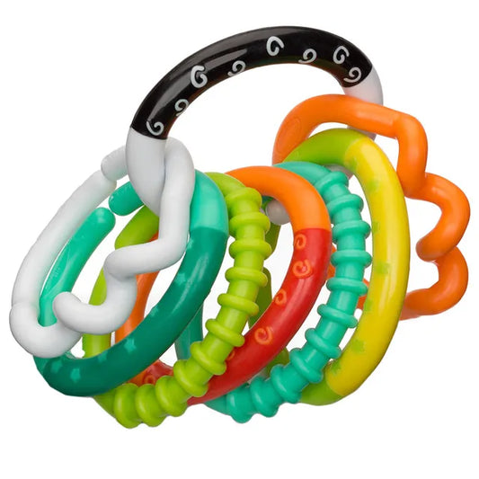 Infantino Textured Ring Links | 0M+