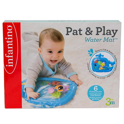 Infantino - Sensory Whale Pat & Play Water Mat