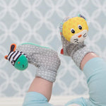 Infantino - Foot Rattles - Zebra/Tiger