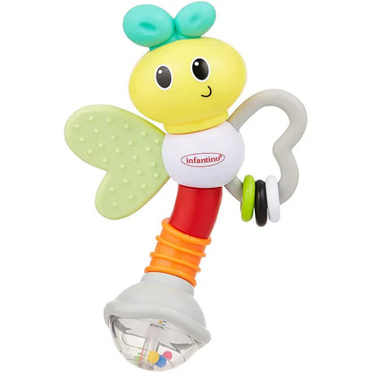 Infantino - Rattle & Teether Love Bug