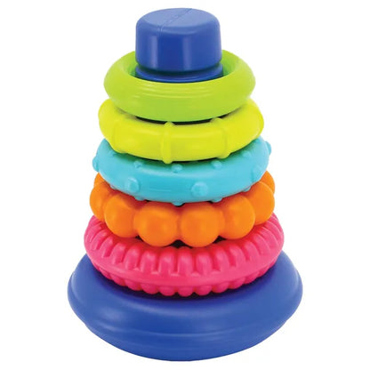 Infantino - Rock 'N Stack Rings Baby Activity Toy