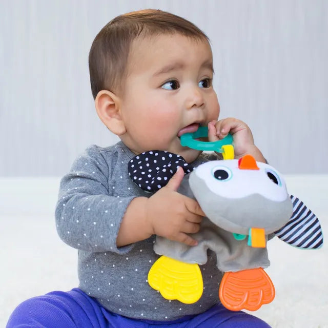 Infantino - Cuddly Penguin Teether For Baby