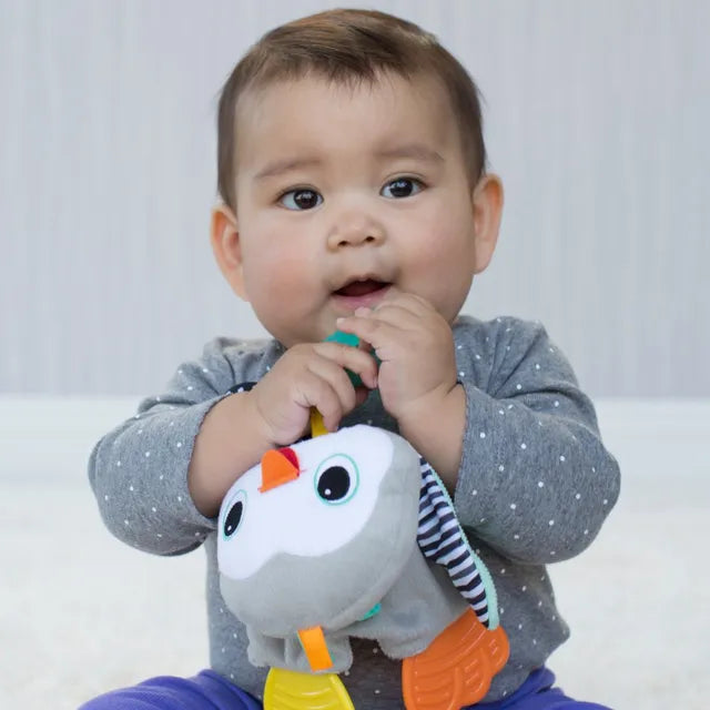 Infantino - Cuddly Penguin Teether For Baby