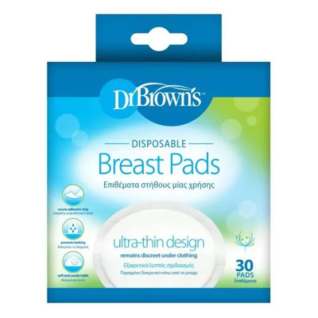 Dr. Browns Disposable Breast Pad-30 Pack