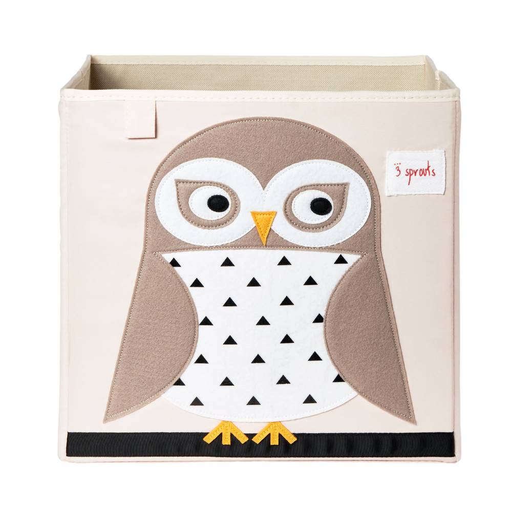 3 Sprouts - Storage Box - Owl