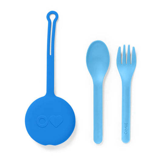 OmiePod & Utensil Set Capri Blue