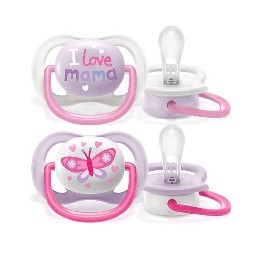 Philips Avent Soother Air Coll 0-6m Girl