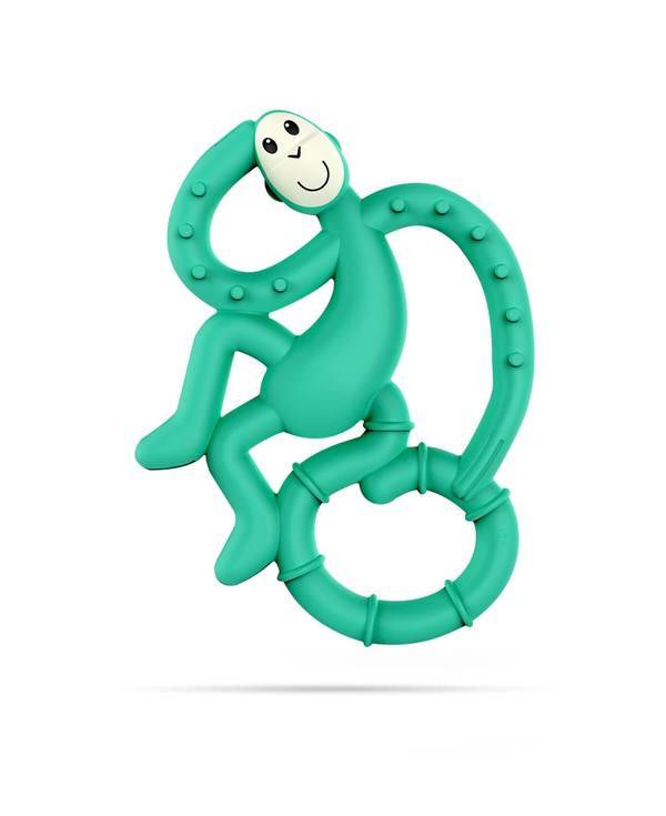 Matchstick Monkey - Mini Monkey Teether - Green