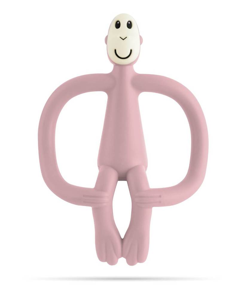 Matchstick Monkey - Original Teething Toy - Dusty Pink