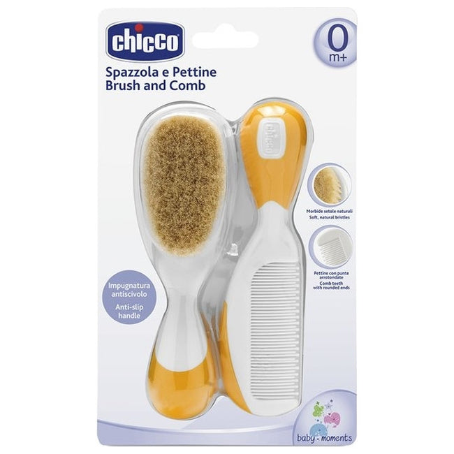 Chicco -Brush And Comb - Orange