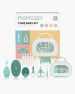 Momcozy Core Baby Kit contents grouped by care category