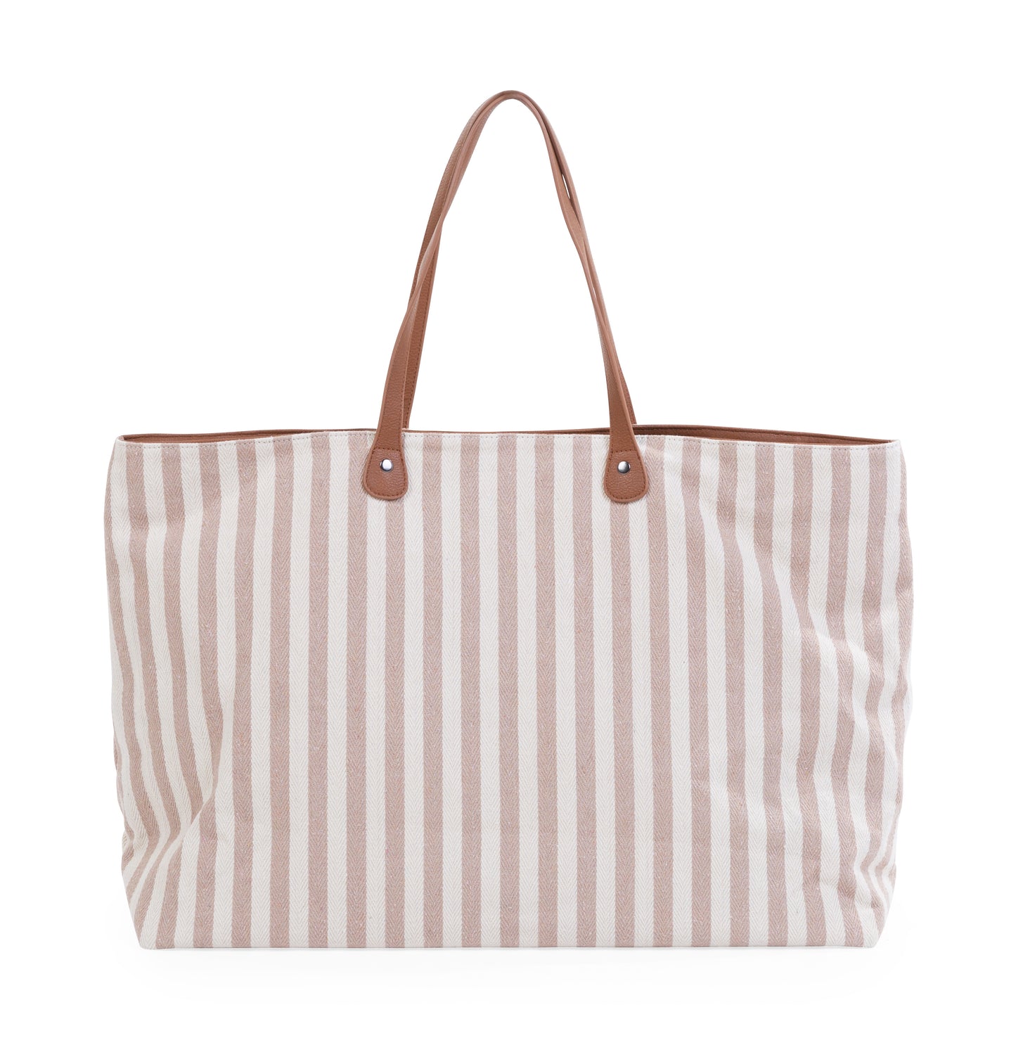 Childhome Family Bag - Stripes  Nude/Terracotta