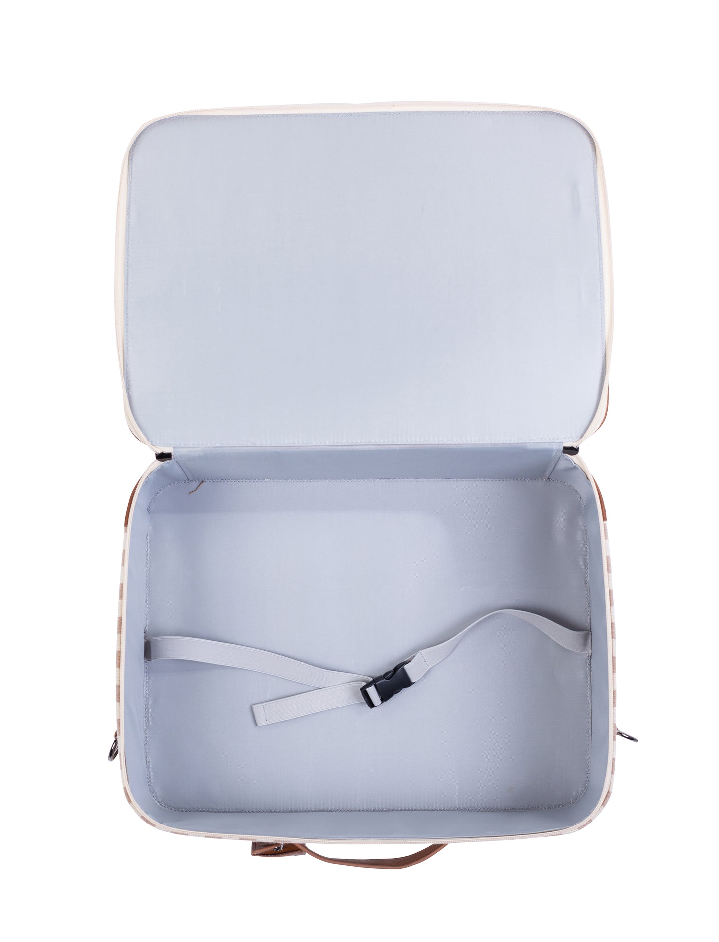 Childhome - Mini Traveller Kids Suitcase -Stripes Nude/Terracotta