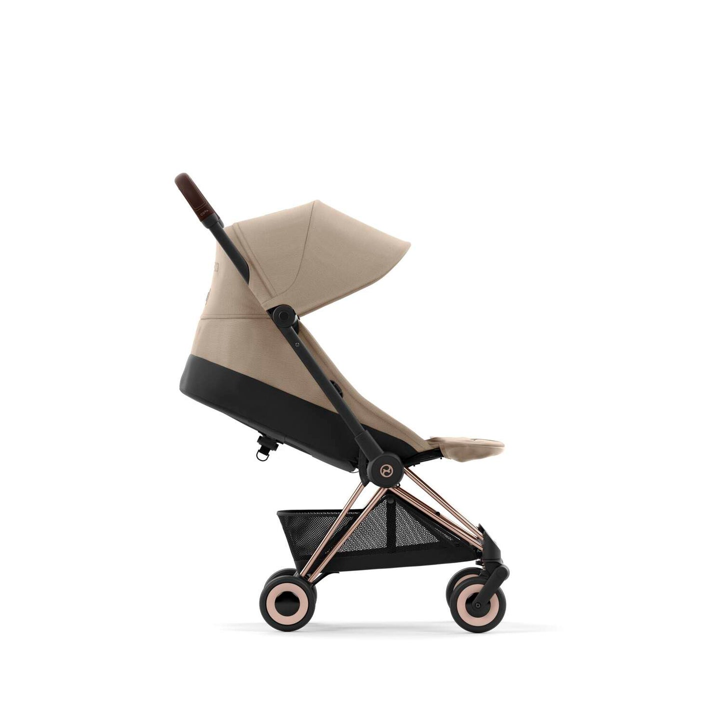 cybex coya cozy beige Cybex -Coya Cozy Beige with Rosegold Frame – Little Wings