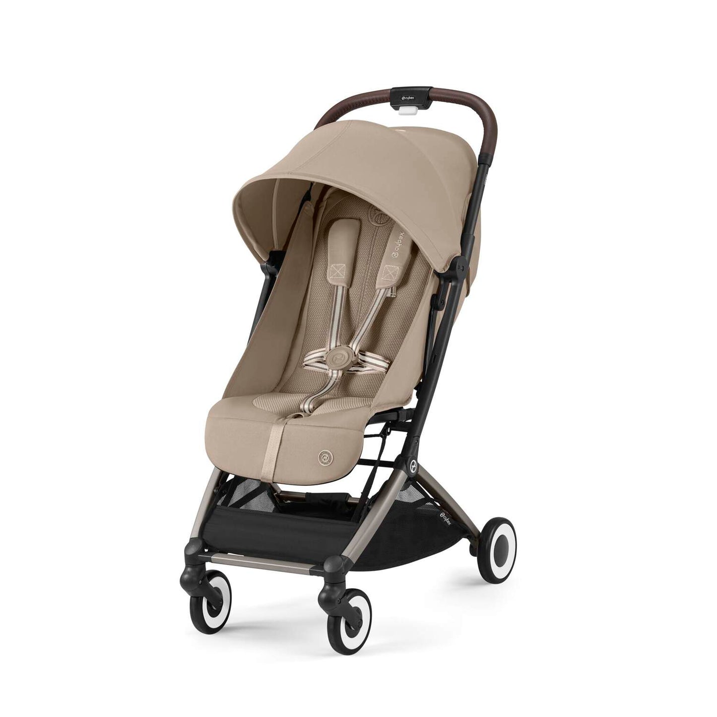 CYBEX Gold-Orfeo Almond Beige with Taupe Frame