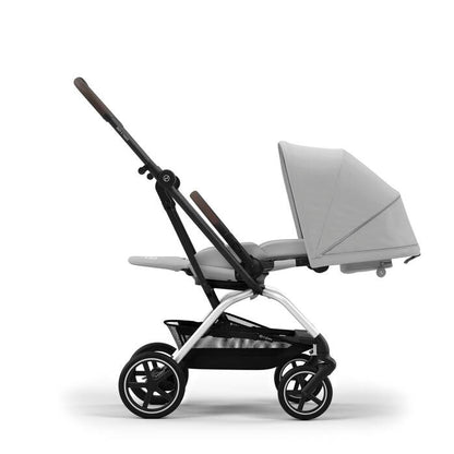 CYBEX Gold-Eezy S Twist+2 Fog Grey With Silver Frame