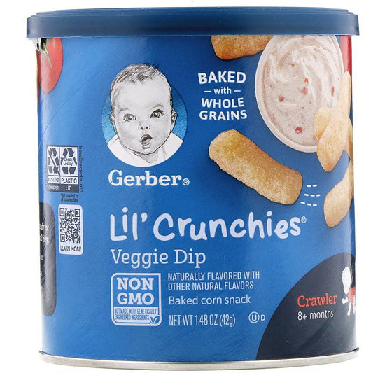 Gerber-Lil' Crunchies-Veggie Dip