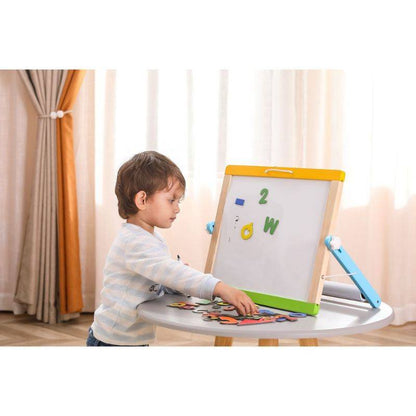 Magnetic Dry Erase And Chalk Board With Accessories - Viga