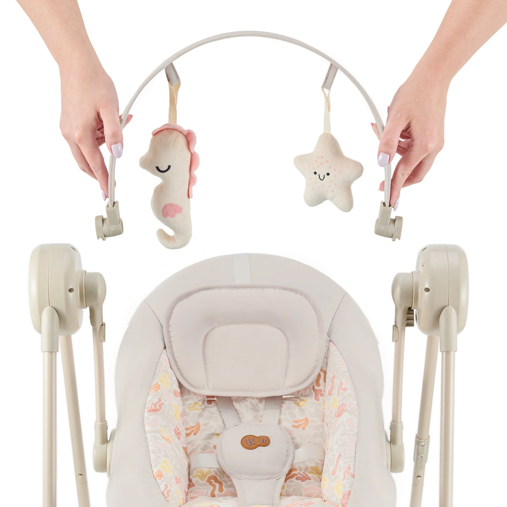 Kinderkraft - Baby Swingee Rocker Bouncer - Beige