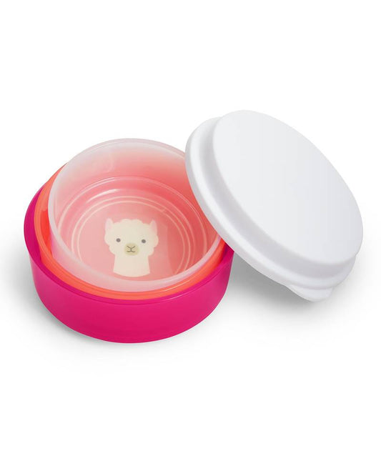 Skip Hop Zoo Smart Serve Non-Slip Bowls-Llama