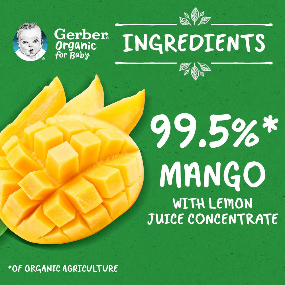 Gerber - Organic Mango 90g