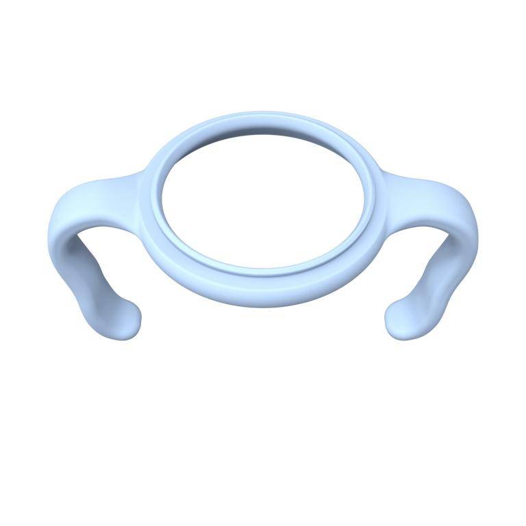 baby bottle handles - lullaby blue