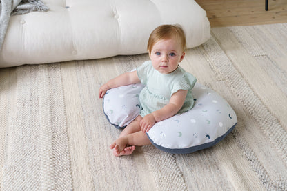 Doomoo - Softy Nursing Pillow -Blue Grey Moon