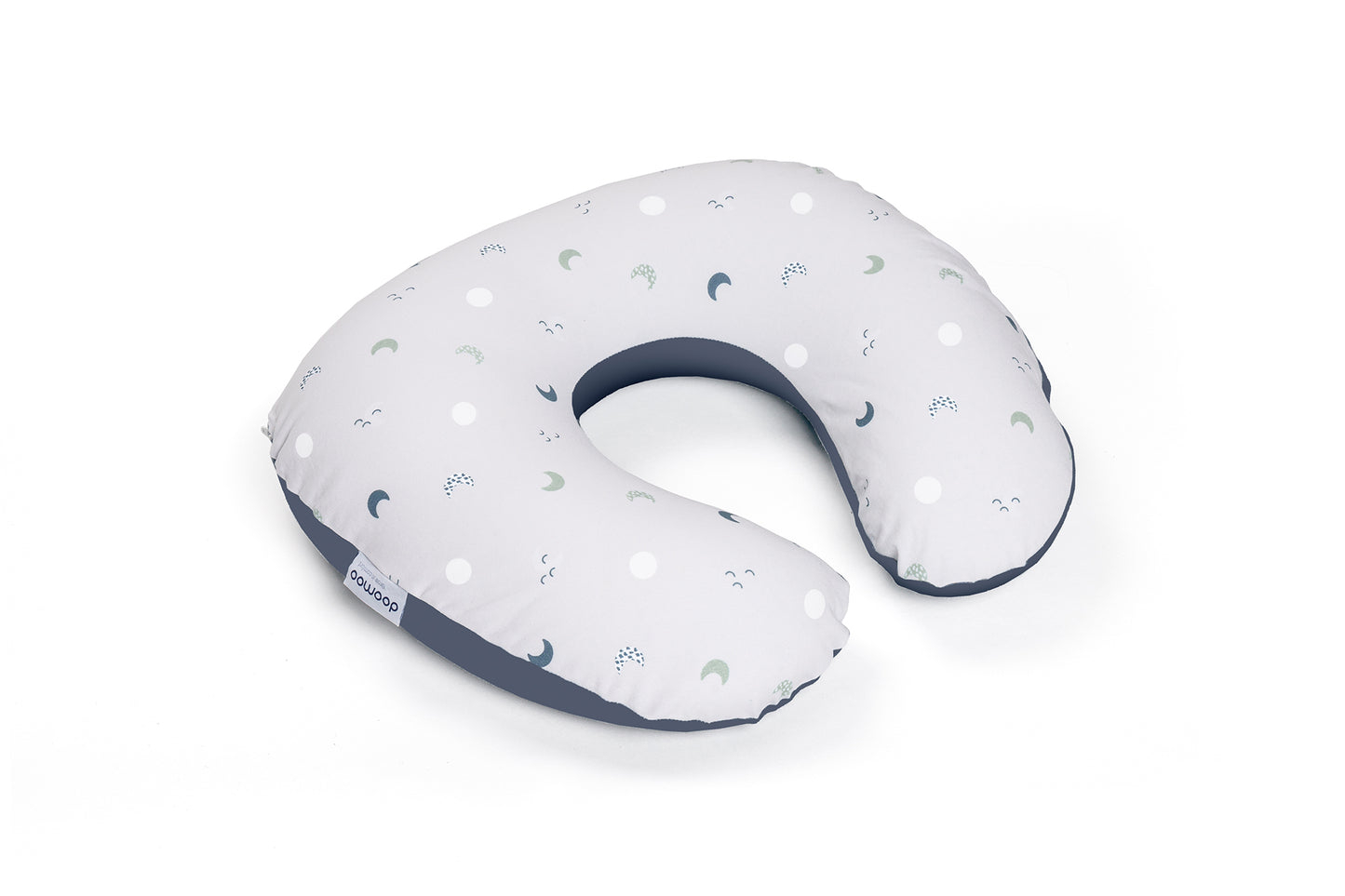 Doomoo - Softy Nursing Pillow -Blue Grey Moon